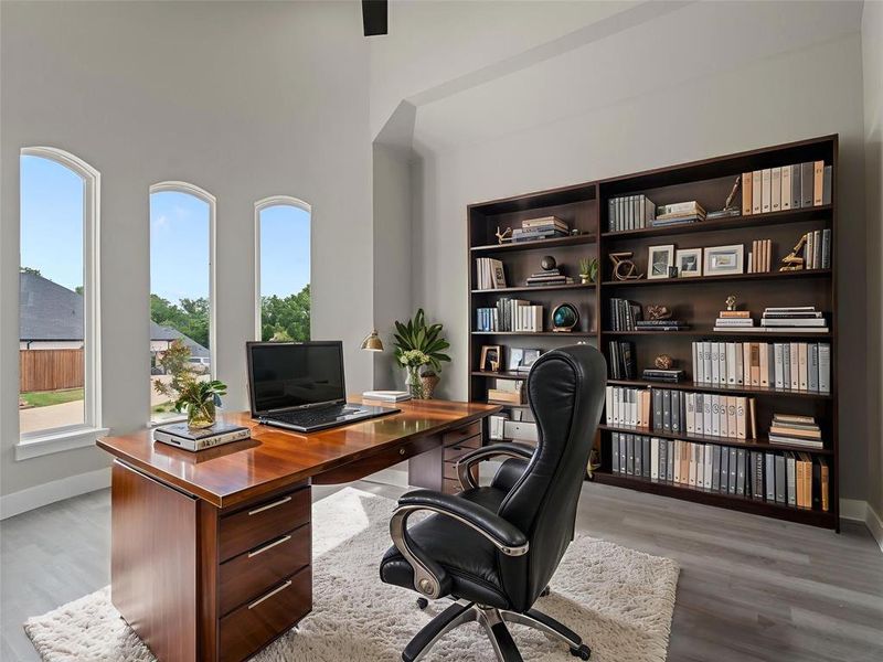 Furnished interior view inside a new home in , Denison (Image 12).