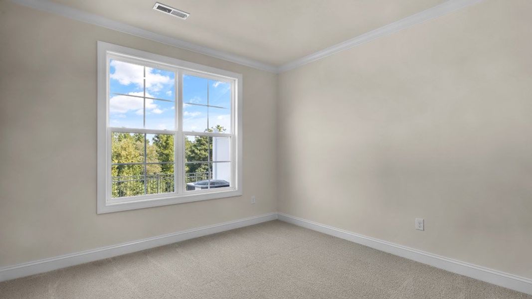 Representative unfurnished interior of a home built from the Linville by D.R. Horton in The Meadows at Kinsley, Jamestown (Image 15).