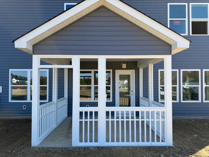 Screened-In Porch featuring the AW Collection® Serene - Breathe deep and unwind in soft light.