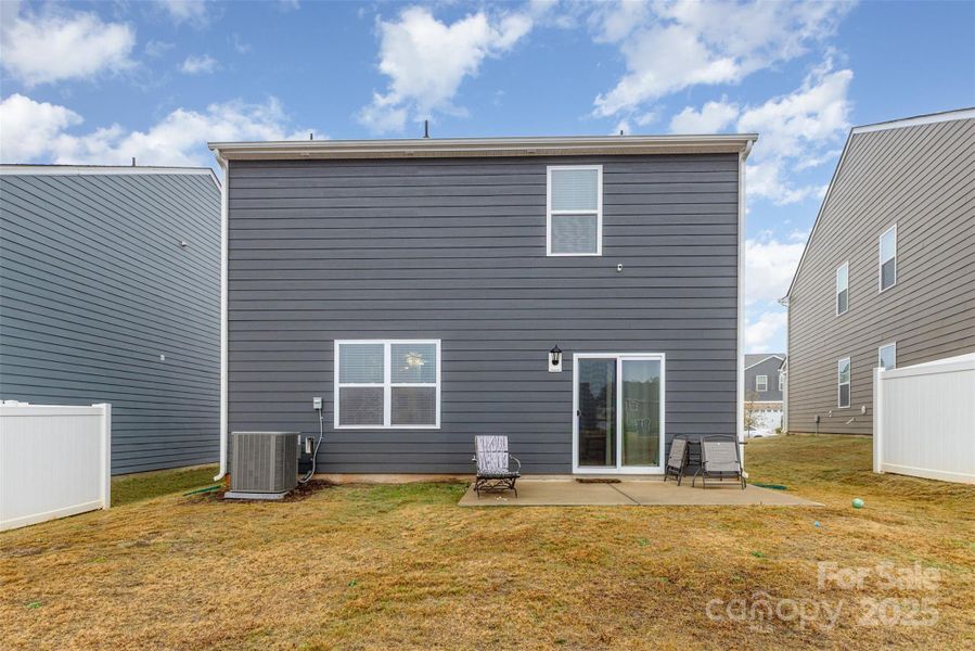 Exterior details and patio area of a home in Fergus Crossing, York (Image 4). Exterior details and patio area of a home in Fergus Crossing, York (Image 4).