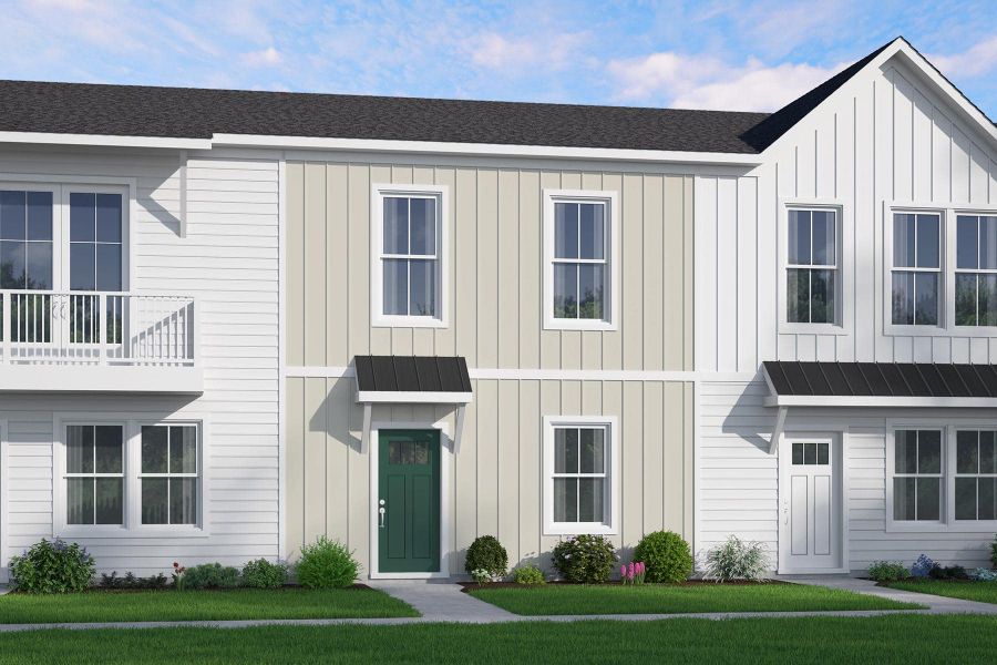 Representative exterior photo of a completed home built from the Rowan by McKinley Homes in Array, Atlanta, GA (Image 6).
