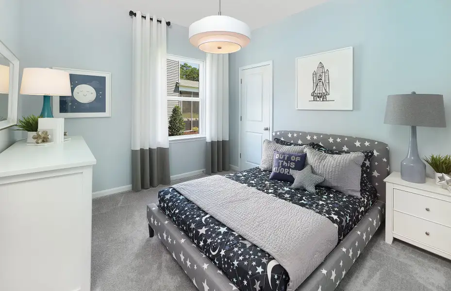 Furnished interior view inside a new home in Crescent Cove, Myrtle Beach (Image 10).