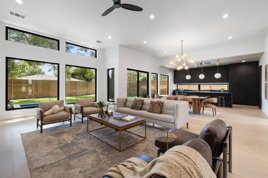 Furnished interior view inside a new home in , Austin (Image 3).