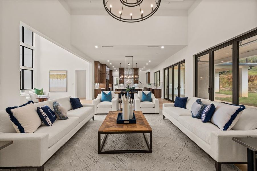 Furnished interior view inside a new home in , Southlake (Image 6).