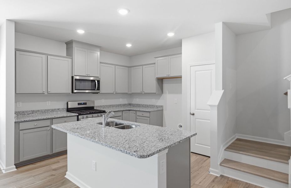 Furnished interior view inside a new home in Cambria, Garner (Image 19).