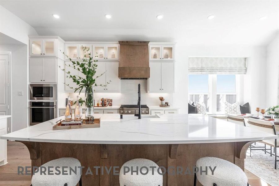 Furnished interior view inside a new home in Wildflower Ranch, Dish (Image 10).