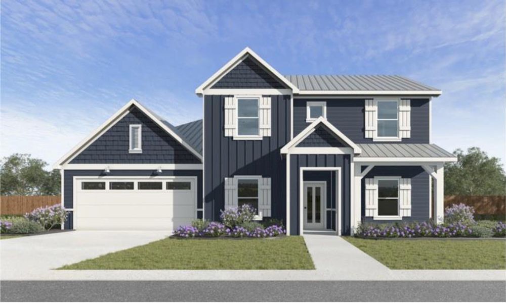 Welcome to 5306 Allen Cay, a beautifully crafted new construction by D.R. Horton in the Grand Cay Harbour community. This spacious home offers 4 bedrooms, 3 full bathrooms, a versatile game room, private home office, and the convenience of 2 bedrooms located on the first floor. Designed for comfort and functionality, this home is perfect for modern living and effortless entertaining.