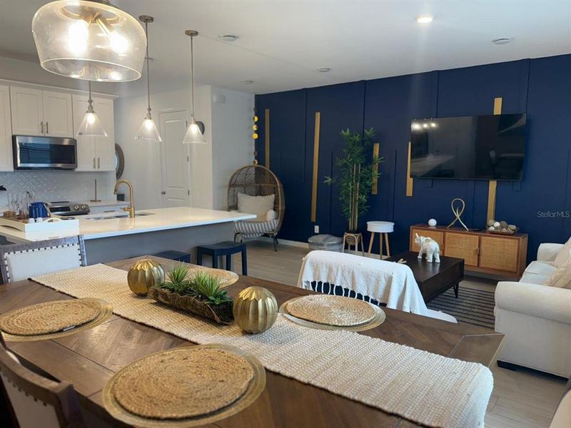 Furnished interior view inside a new home in , Davenport (Image 3). Furnished interior view inside a new home in , Davenport (Image 3).