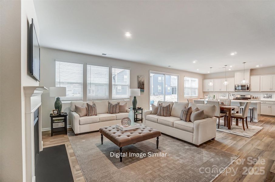 1st Floor Open Concept--Representational Photo Only