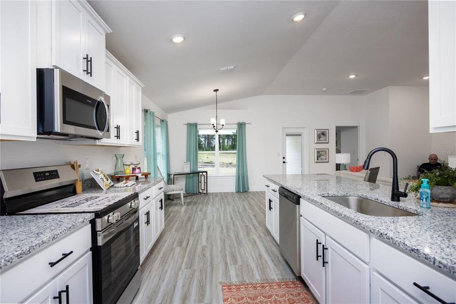 Furnished interior view inside a new home in Briarwood, Alachua (Image 11). Furnished interior view inside a new home in Briarwood, Alachua (Image 11).