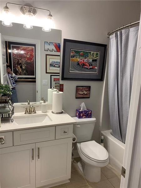 Furnished interior view inside a new home in Holiday Pines, Buford (Image 32).