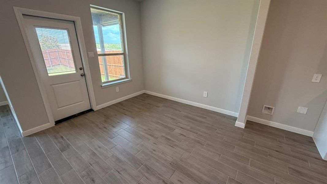 Spacious, unfurnished interior of a new home in Saratoga, Granbury (Image 19). Spacious, unfurnished interior of a new home in Saratoga, Granbury (Image 19).