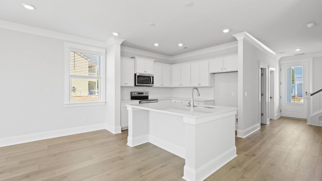 Furnished interior view inside a new home in Sheep Island, Summerville (Image 6).