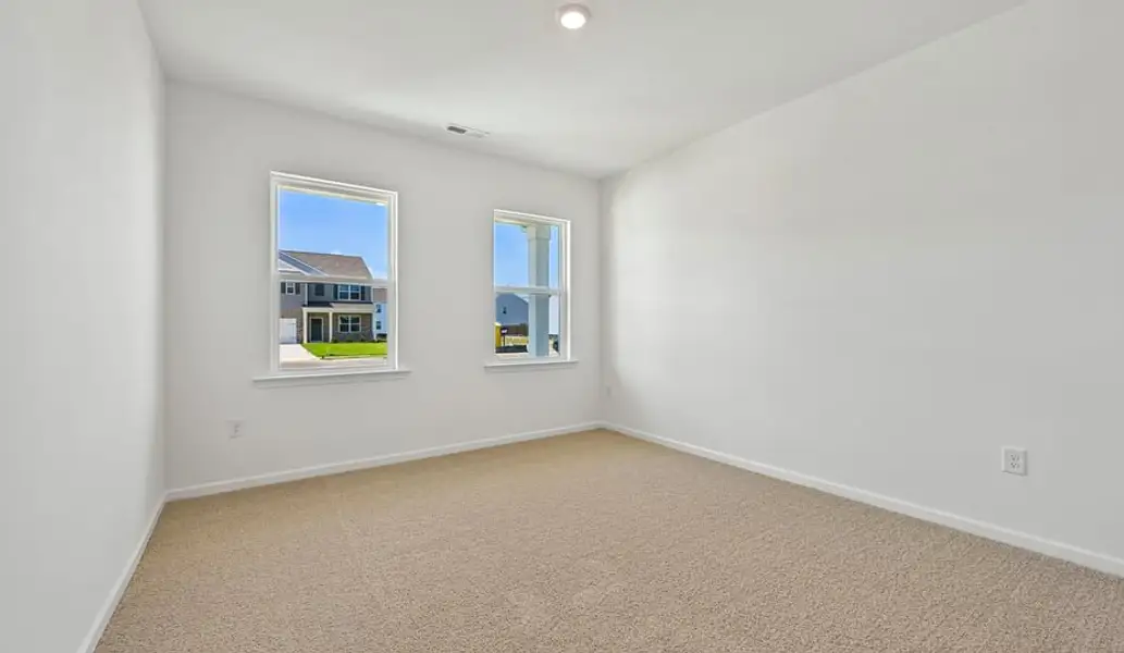 Spacious, unfurnished interior of a new home in Shahbain Reserve, Raeford (Image 32). Spacious, unfurnished interior of a new home in Shahbain Reserve, Raeford (Image 32).