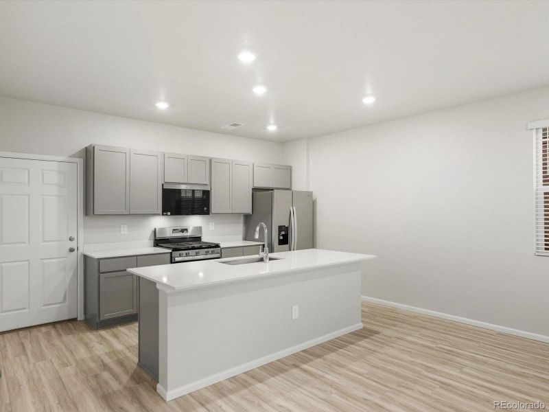 Furnished interior view inside a new home in , Aurora (Image 4).