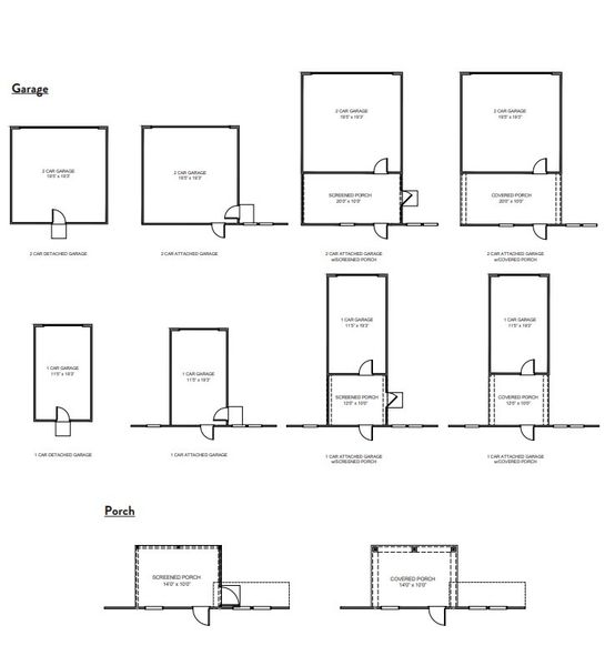 2D floor plan layout for the Jasper II by True Homes in Colvin Park, Rock Hill, SC (Image 2).