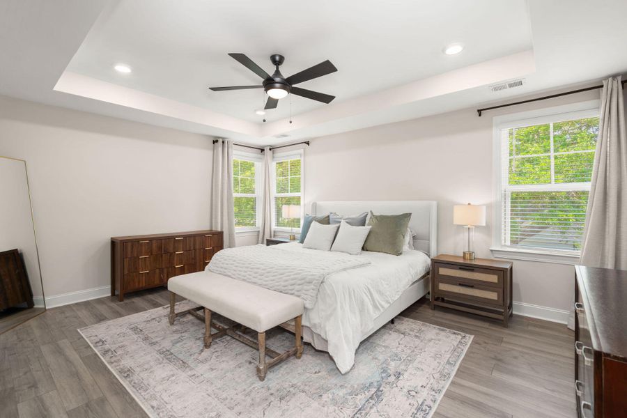 Furnished interior view inside a new home in , Mount Pleasant (Image 31).