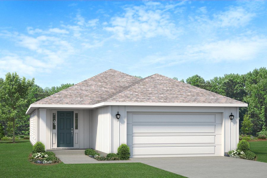 Front exterior of a home in the Westpointe Place community, located in Pensacola, FL (Image 12).