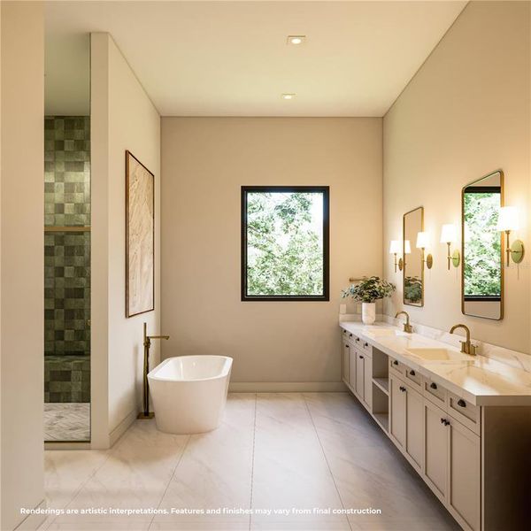 Furnished interior view inside a new home in , Maitland (Image 9).