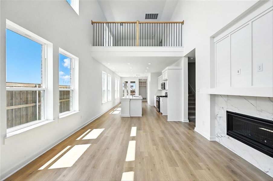 Spacious, unfurnished interior of a new home in Talia, Mesquite (Image 14).