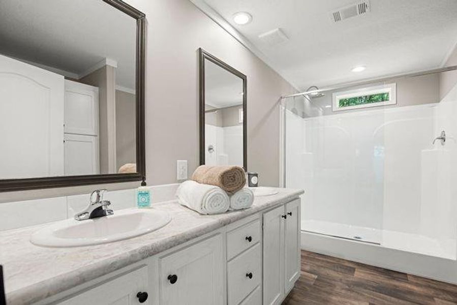 Furnished interior view inside a new home in , Clarkesville (Image 13).