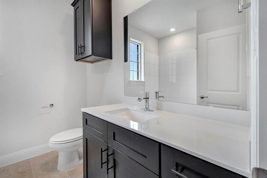 Furnished interior view inside a new home in Mustang Square, Plano (Image 6).