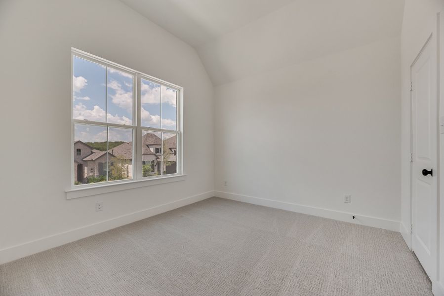 Spacious, unfurnished interior of a new home in Cottages of Celina, Celina (Image 27). Spacious, unfurnished interior of a new home in Cottages of Celina, Celina (Image 27).
