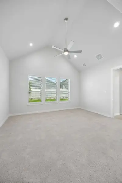 Primary Suite in the Monet II home plan by Trophy Signature Homes – REPRESENTATIVE PHOTO Primary Suite in the Monet II home plan by Trophy Signature Homes – REPRESENTATIVE PHOTO