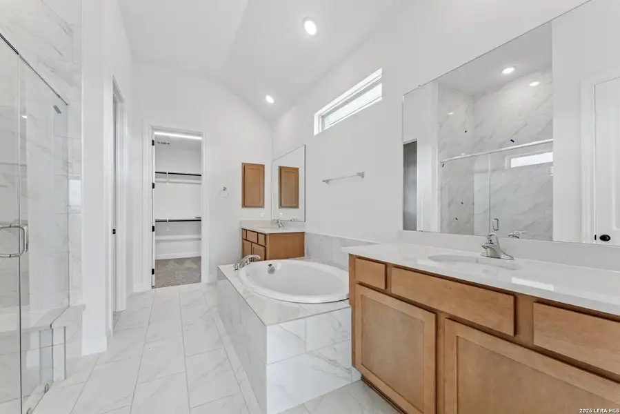 Furnished interior view inside a new home in Preserve at Annabelle Ranch, San Antonio (Image 3).