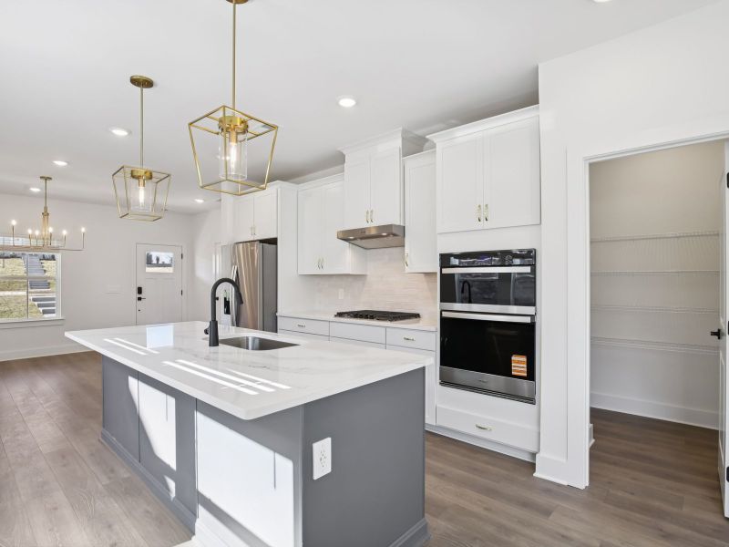 Furnished interior view inside a new home in Benders Cove - Premier Series, Mount Juliet (Image 4).