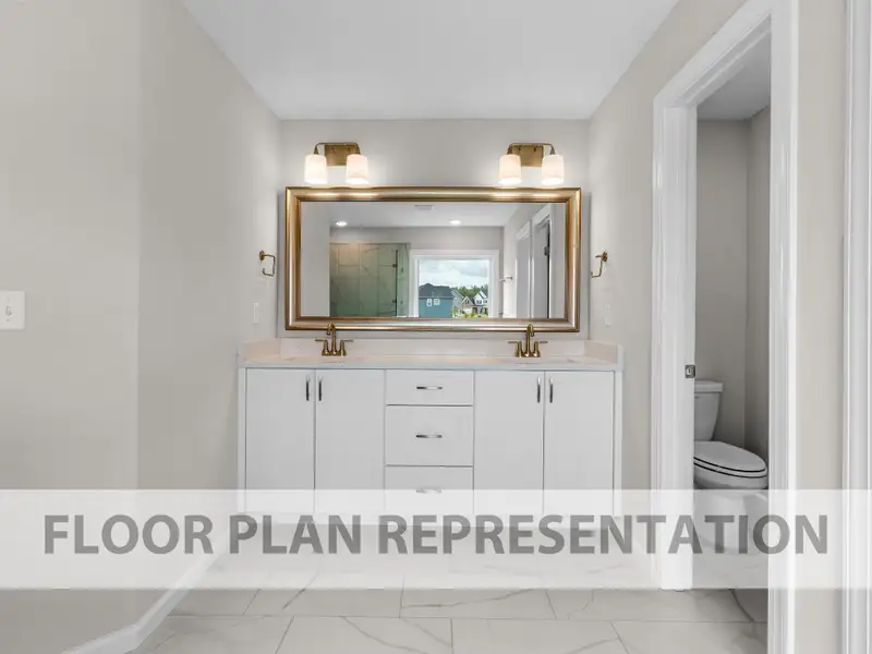 Owner’s Bathroom | Hemingway Plan by Ivey Homes Owner’s Bathroom | Hemingway Plan by Ivey Homes