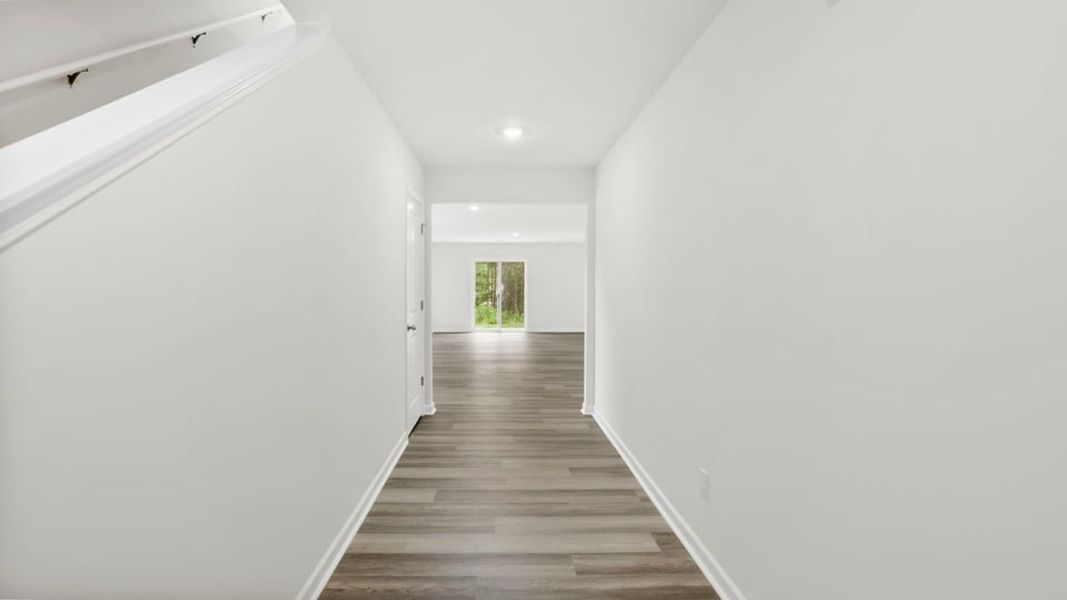 Spacious, unfurnished interior of a new home in Durbin Meadows, Fountain Inn (Image 16). Spacious, unfurnished interior of a new home in Durbin Meadows, Fountain Inn (Image 16).