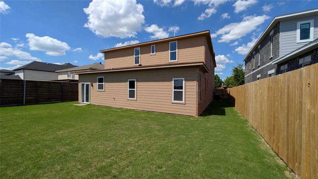 Exterior details and patio area of a home in , Balch Springs (Image 21).
