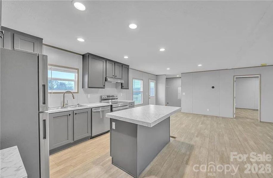 Furnished interior view inside a new home in , Connelly Springs (Image 11).