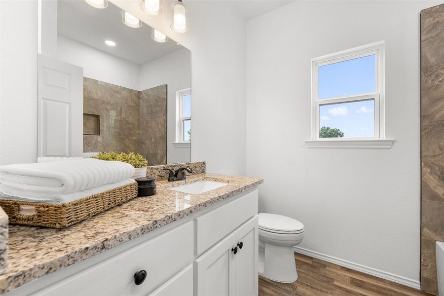 Furnished interior view inside a new home in , Lexington (Image 6).