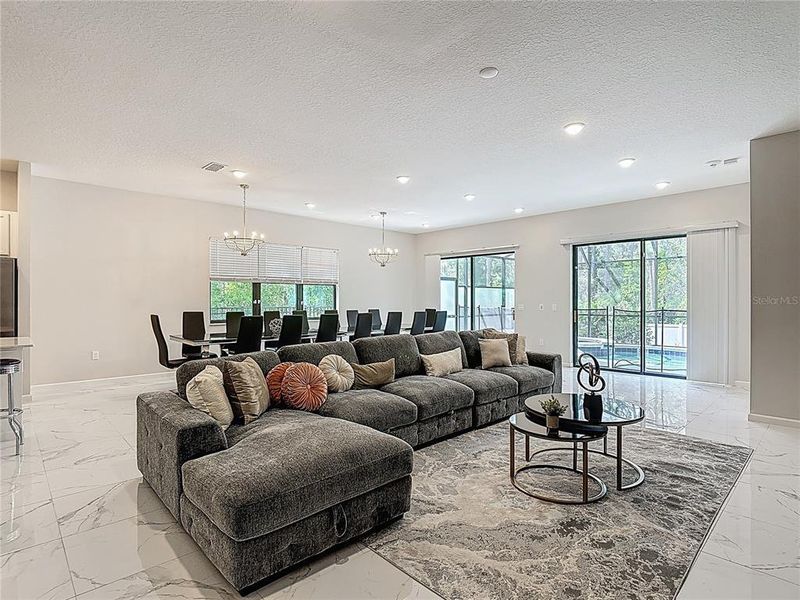 Furnished interior view inside a new home in , Davenport (Image 6).