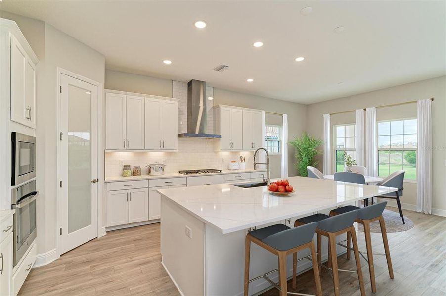Furnished interior view inside a new home in Crosswind Ranch, Parrish (Image 4).