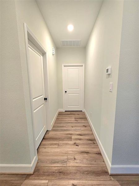 Hallway leading to the guest bedrooms