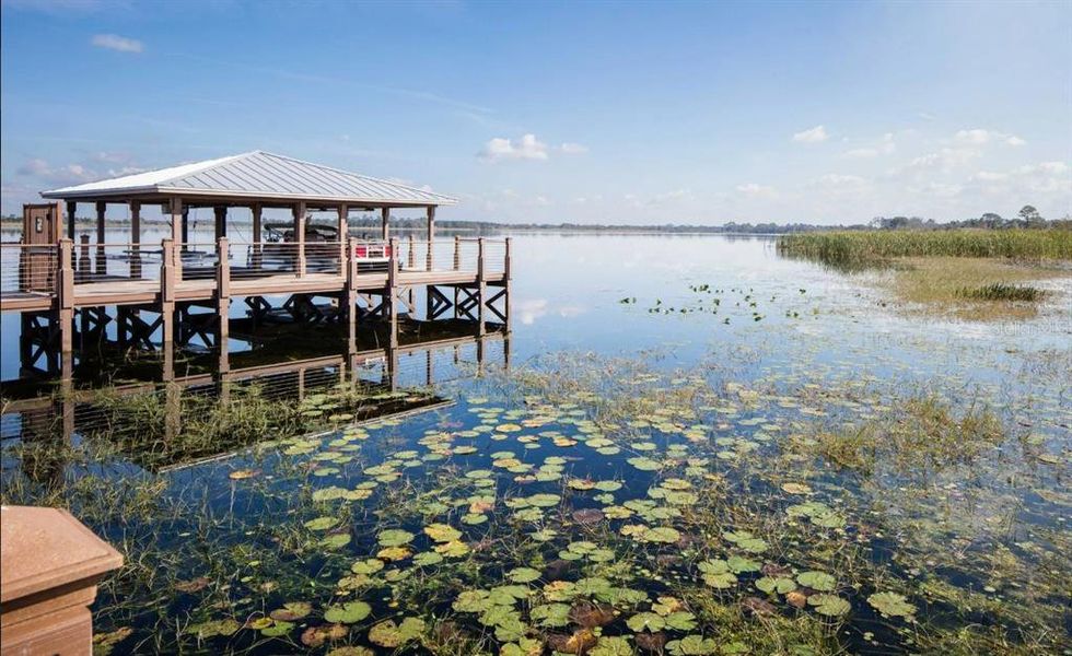 Front exterior of a new home in , St. Cloud, FL, highlighting curb appeal (Image 23).