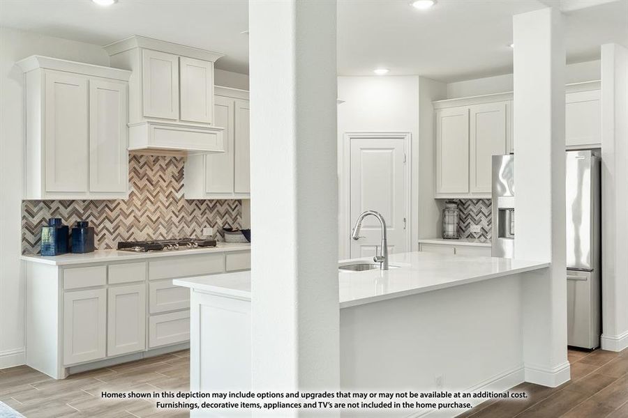 Furnished interior view inside a new home in Mockingbird Hills, Joshua (Image 33).