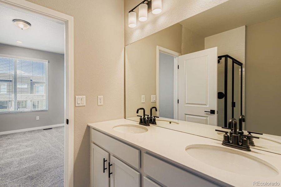 Primary bedroom bathroom sinks