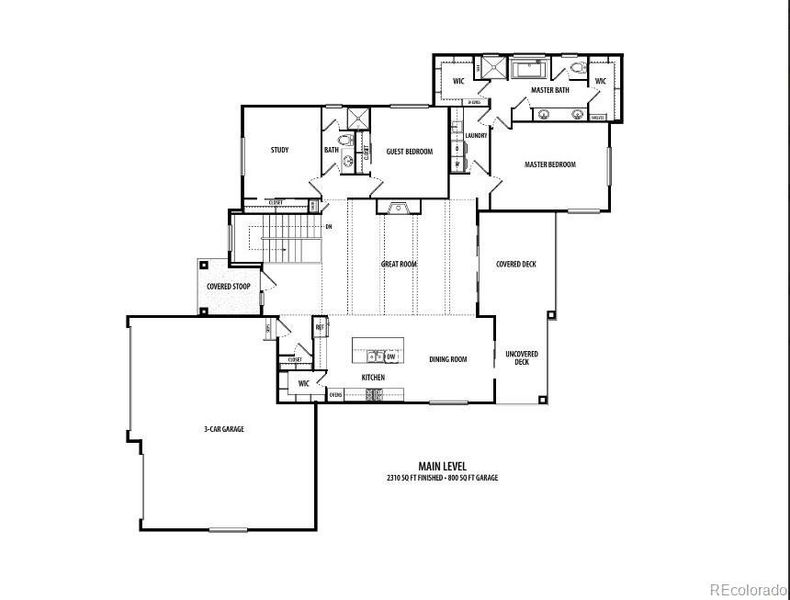 2D floor plan layout of this home in , Peyton, CO (Image 3).