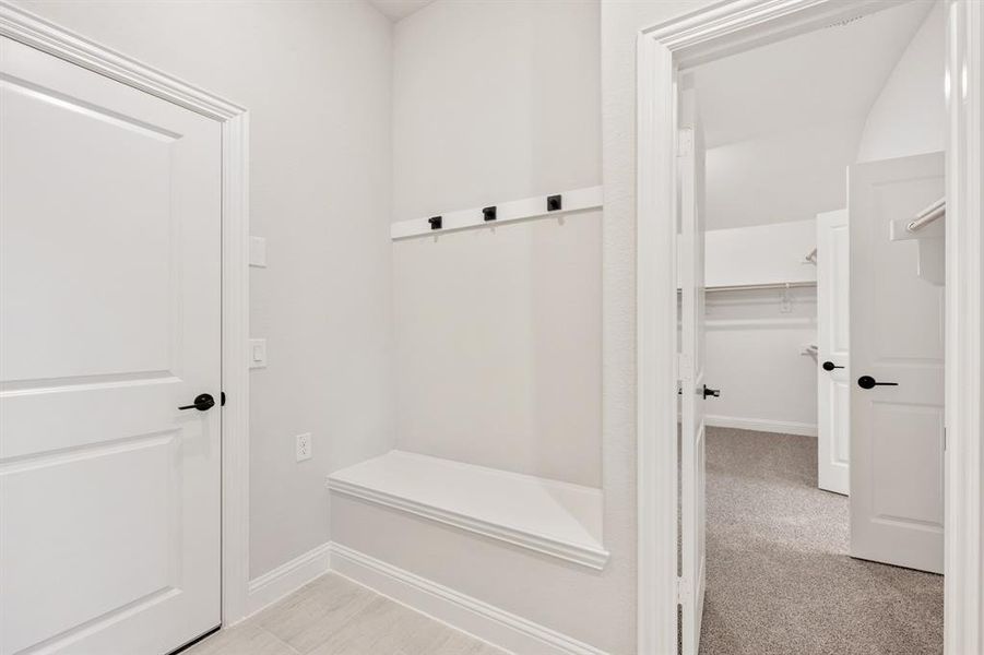 Furnished interior view inside a new home in Ridge Ranch Classic 60, Mesquite (Image 8).