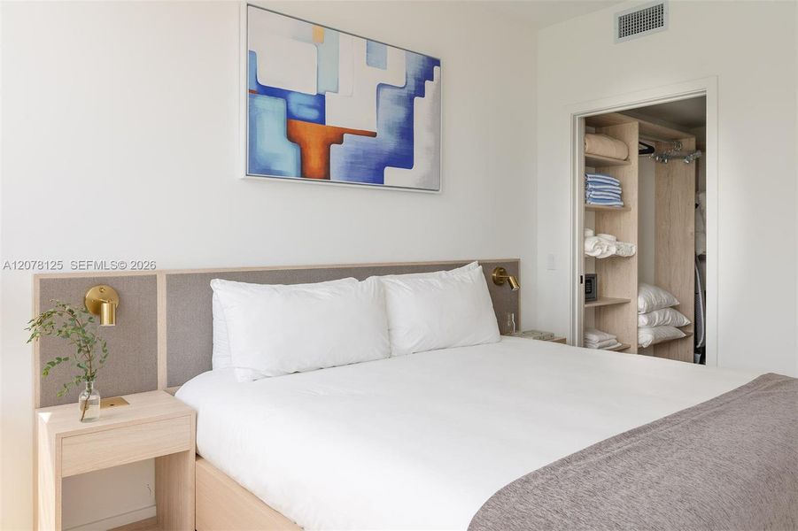 Furnished interior view inside a new home in , Miami (Image 3).