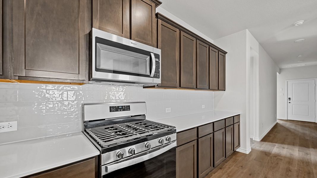 Furnished interior view inside a new home in Liberty Crossing, Royse City (Image 7).