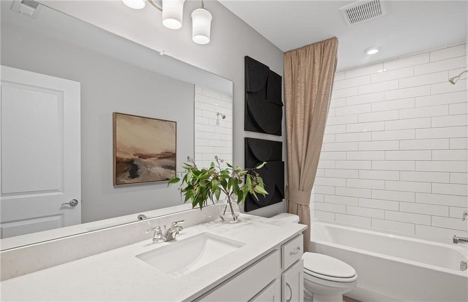 Furnished interior view inside a new home in Overland, Locust Grove (Image 10).