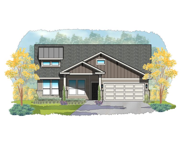 Representative exterior photo of a completed home built from the Andice by Steve Klein Custom Builder in TerraVista, Victoria, TX (Image 7). Representative exterior photo of a completed home built from the Andice by Steve Klein Custom Builder in TerraVista, Victoria, TX (Image 7).