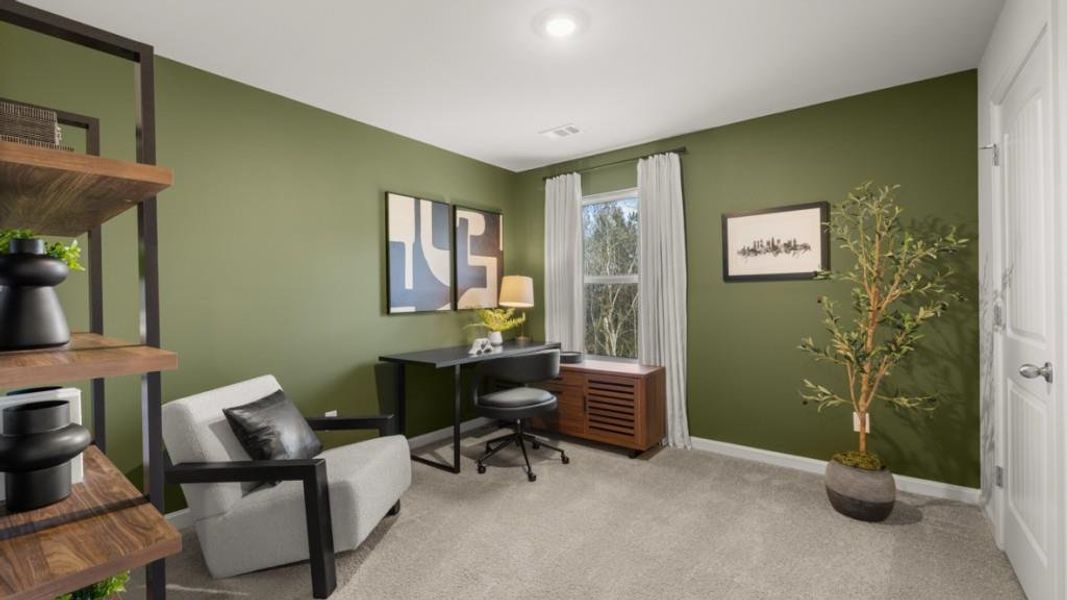 Furnished interior view inside a new home in Creekview, Atlanta (Image 20).