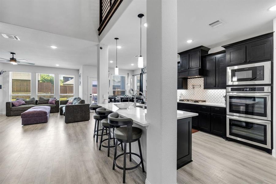 Furnished interior view inside a new home in , Prosper (Image 12).