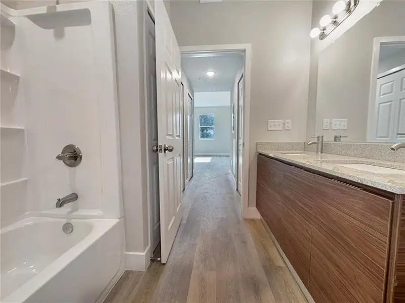 Furnished interior view inside a new home in , Orlando (Image 6). Furnished interior view inside a new home in , Orlando (Image 6).